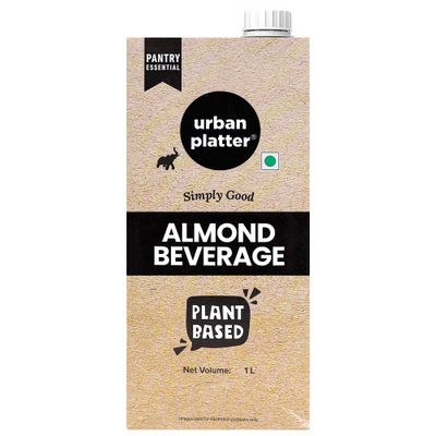 Almond Milk , 1 Litre (35.27 OZ) [Unsweetened Lactose-Free Plant-Based Milk Alternative]