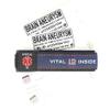 Aneurysm alert bracelet UK. Easily seen found medical emergency ID wristband Brain Aneurysm. First responder awareness in case emergency. Waterproof Updateable Not engraved SOS ICE FREE online service view 1