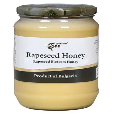 900 g Raw Rapeseed Blossom Bee Honey, Creamy and Smooth