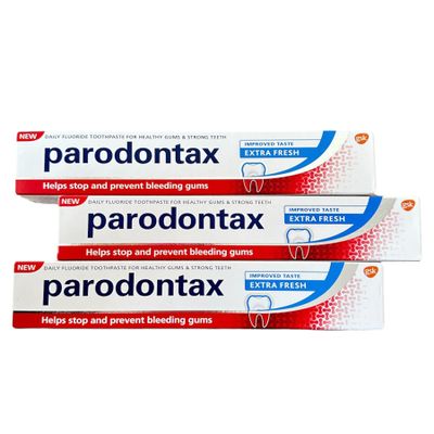 3X Parodontax dentifricio Extra Fresh Toothpaste 75 ml Toothpaste