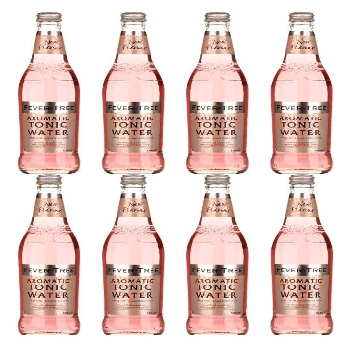 Fever-Tree Aromatic Tonic Water 500 ml (Pack of 8)