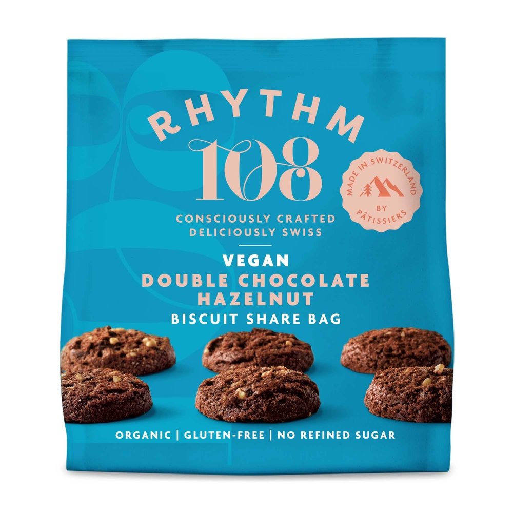 Rhythm 108 | Double Choco Hazelnut Biscuits | 5 X 135G