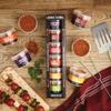 SPICE-N-TICE License to Grill BBQ Seasoning Gift Set - 6 Gourmet Spice Rubs for Grill, Air Fryer & Oven Cooking - 100% Natural - Salt & Sugar Free view 2