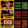 SPICE-N-TICE License to Grill BBQ Seasoning Gift Set - 6 Gourmet Spice Rubs for Grill, Air Fryer & Oven Cooking - 100% Natural - Salt & Sugar Free view 3
