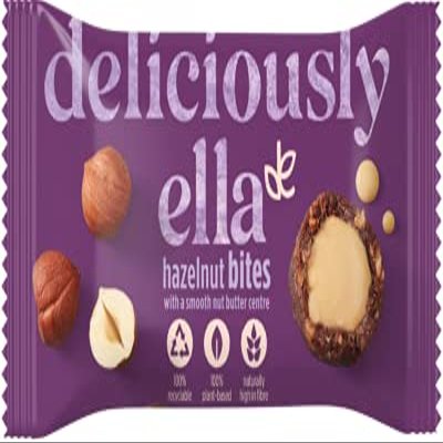 Deliciously Ella | Hazelnut Nut Butter Bites | 12 x 36g