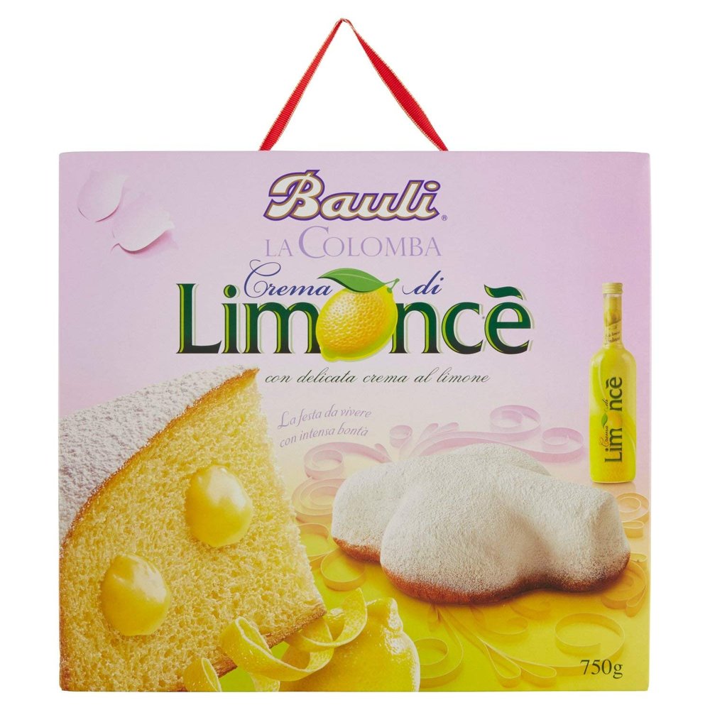 Bauli Colomba Pasquale Italian Easter Cake - The Easter Dove of Verona - Imported from Italy (750 gr, La Colomba Limonc)