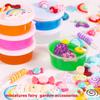100g Resin Flatbacks Slime Accessories Clay Sprinkles Decoration for Charms Filler DIY Supplies Fake Candy Chocolate Cake Dessert Mud Particle Scrapbook Phone Case (flower19) view 4