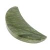 (1 pc) Natural Green Jade Stone Massage Stone Traditional Hot Warmer Heater for Soreness Tension Pain Stiffness Relief view 1