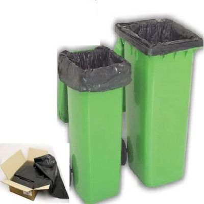 100 BLACK STD WHEELIE BIN LINERS STRONG REFUSE SACKS THICK BIG RUBBISH BAGS XXL
