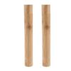 (2 pcs) Portable Natural Bamboo Toothbrush Case Toothbrush Protect Holders for Home or Travel view 3