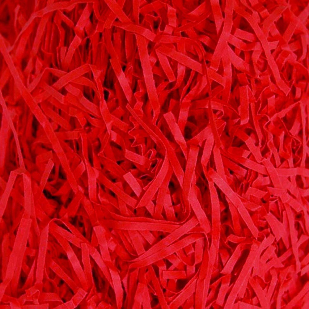 2 x 100g Luxury Red Shredded Tissue Paper Acid Free
