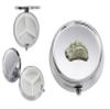 Taco FT298 2.3x1.4cm Made From Fine English Pewter On A Mirrored 3 Section Caddy Pill Box Container POSTED BY US GIFTS FOR ALL 2016 FROM DERBYSHIRE UK view 1