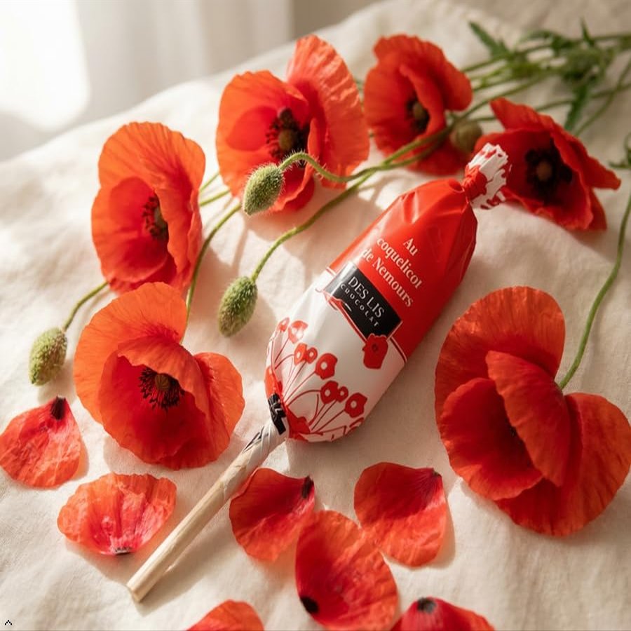 Nemours Poppy Lollipops (x 15)