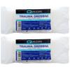 2X Sterile Emergency Trauma Dressings 10cm x 18cm Haemmorragic Control Non Adherent Stretch FFD Field Heavy Bleeding Bandage (2022-09 Expiry) view 1