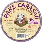 14 x 350 gr - Pane carasau alla Cipolla. Sardinain Traditional flatbread with Onion, Made in Sardinia by The artisans of il Vecchio Forno in Fonni