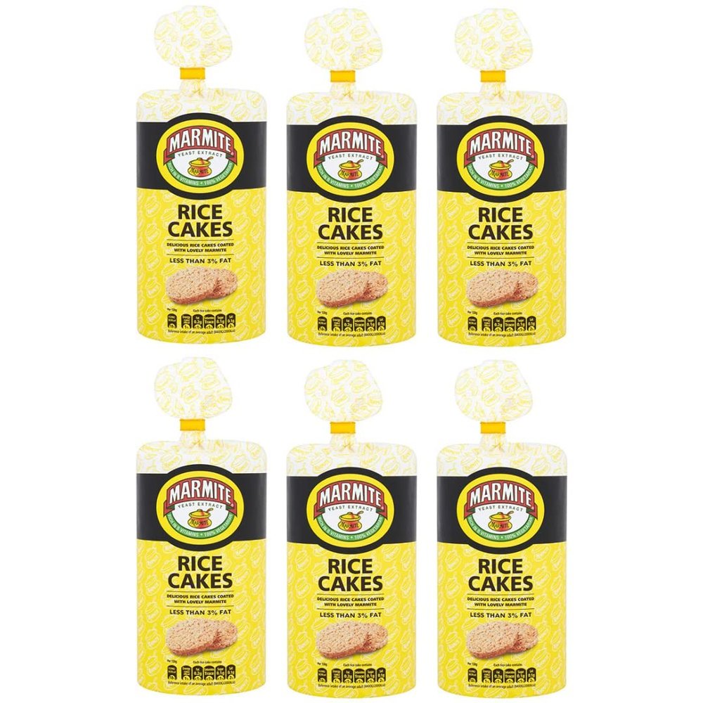 Marmite | Rice Cakes, 6 x 110g