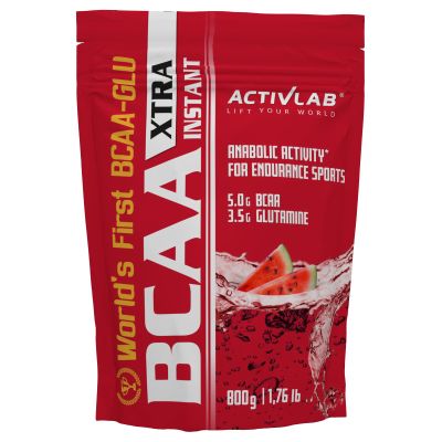 Activlab BCAA Xtra Instant 800 g (Watermleon) Amino Acids for Muscle Recovery, Endurance, and Performance Gym, Bodybuilders and Fitness
