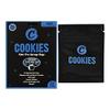 12x Small Cookies Black Smell Proof Food Bags Baggies Odor Free Smelly Zip Resealable view 1