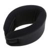 (1 pc) Universal Adjustable Soft Foam Cervical Collar Neck Brace Support, Vertebra Release Pressure Relief Sprains Pains- Black, M view 4