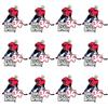 AK Giftshop PRECUT Ice Hockey - 34th Birthday - Edible Cupcake Toppers/Cake Decorations (Pack of 12) view 2
