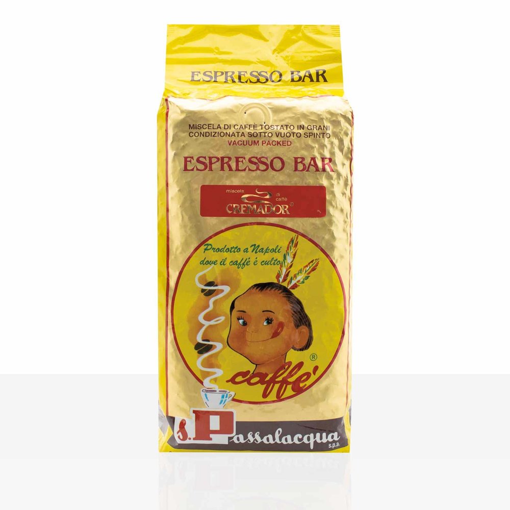 Passalacqua Coffee Grains CREMADOR Kg 1 x 6 Pieces