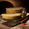 14 x 350 gr - Pane carasau al rosmarino. Sardinain Traditional flatbread with Rosemary, Made in Sardinia by The artisans of il Vecchio Forno in Fonni view 2