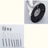 GJfs Bathroom Handrail Safety Stainless Steel Handrail Bathtub Handrail Elderly Children's Bathroom Bathroom Bathroom Non-slip Handrail (Size : 48cm) view 4