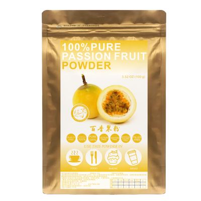Plant Gift 100% Pure Passion Fruit Powder  Natural Meal Powder,Natural Passion Fruit Juice | No Fillers | Non GMO | Rich in Vitamins and Antioxidants 100G