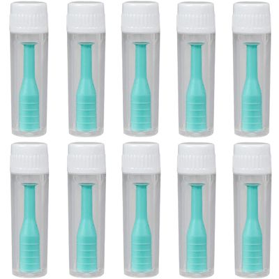 10 Pack Scleral Plunger Contact Removal Plunger & Inserter Suction Stick RGP Plunger, Hard Contact Lens Inserter Remover Eye Contact Plunger for Hard Lenses