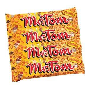 Mr Tom Peanut Bar 4 Pack (Pack of 12)