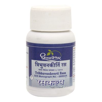 Dhootapapeshwar Tribhuvankirti Rasa - 50 Tab