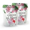 2 Packs Rose Flavoured Sweets Delight (Lokum) with Rose Damascene Petals view 1