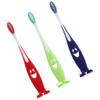 (3 pcs) Baby Plastic Smiling Toothbrush, Soft-bristled Toothbrush Tooth Cleaner Training Dental Care Set view 1