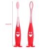 (3 pcs) Baby Plastic Smiling Toothbrush, Soft-bristled Toothbrush Tooth Cleaner Training Dental Care Set view 2