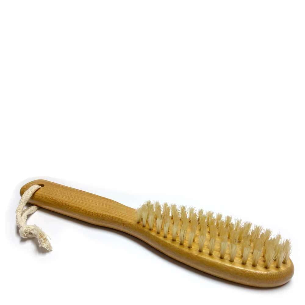 Beard Brush with Bamboo & Boar Bristle | Exfoliates Skin, Tames Beard, Promotes Beard Growth