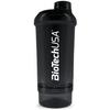 BioTech Wave+ Compact Shaker 500 ml, Black 300 g view 1