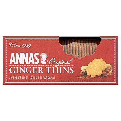 Annas Original Ginger Thins 12 x 150g