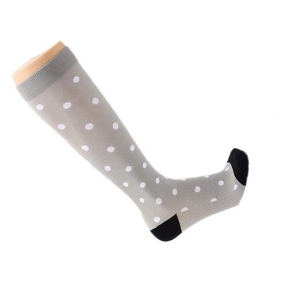 Angoter Compression Socks for Women and Men Long Sports Socks for Running Travel Cycling Pregnant Nurse Edema