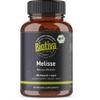 Biotiva Lemon Balm Organic 150 Capsules - Melissa officinalis - 450mg - Without additives - Bottled and Checked in Germany (DE-ECO-005) view 1