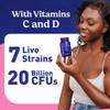 Lovebug Prenatal Multi-Biotics 20 Billion CFU with Peppermint, Ginger Root, Raspberry Leaf & Lemon Balm 30 Count view 4