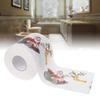 (1 Roll) 2 Layers Christmas Santa Claus Deer Toilet Roll Paper Tissue Living - 240 Leaves,Home Office Decor view 3