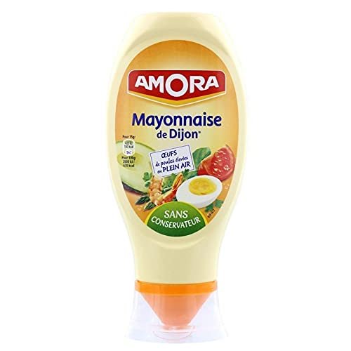 Amora Dijon Mayonnaise No Preservative 415g (Pack of 5)