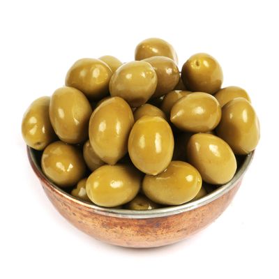 Dorri - Green Olives Unpitted In Brine 1kg | Premium Green Olives, Healthy Party Snack (Available from 500g to 3kg)