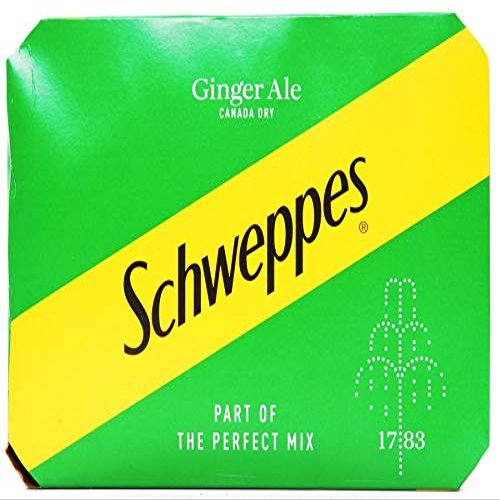 Schweppes Mini Cans (Canada Dry Ginger Ale Mini Can 2 x 12 x 150ml)