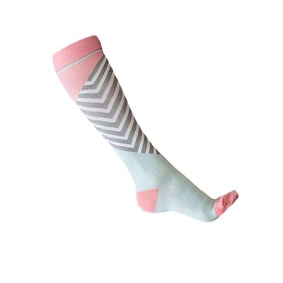 Angoter Compression Socks for Women and Men Long Sports Socks for Running Travel Cycling Pregnant Nurse Edema