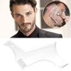 NewChiChi Beard Shaper Tool for Men, Premium Quality Template Shaping,Transparent Styling Comb Templates for Hairline, Beard, Goatee, Mustache, Neck view 4