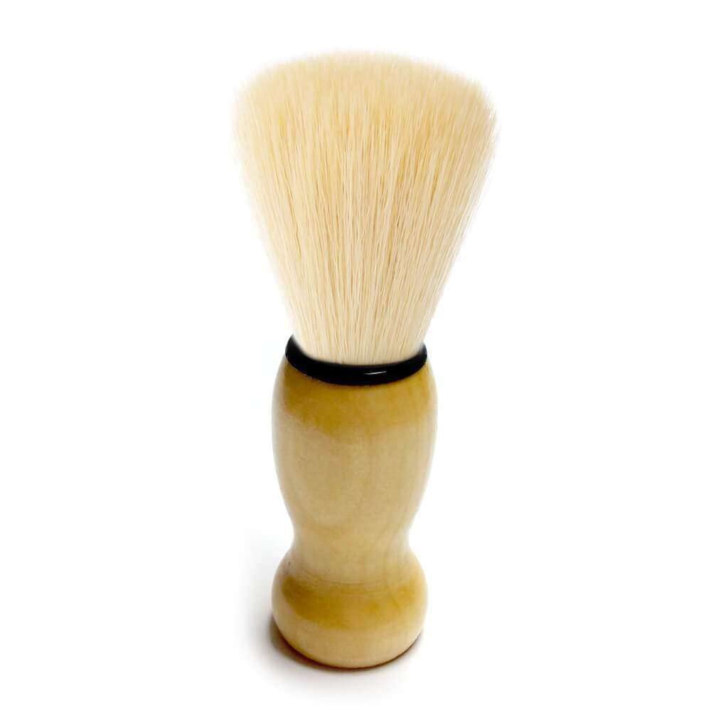 Shaving Brush for Men Hemu Wood Handle & Natural Boar Bristles Classic Beard Brush for Wet Shaving, Lather, and Exfoliation Must-Have Mens Grooming Tool
