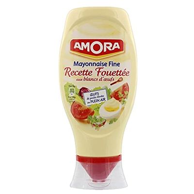 Amora Mayonnaise Fine Whipped Egg White Recipe 400 g (Pack of 5)