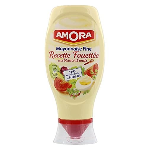 Amora Mayonnaise Fine Whipped Egg White Recipe 400 g (Pack of 5)