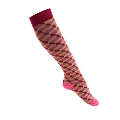 Angoter Compression Socks for Women and Men Long Sports Socks for Running Travel Cycling Pregnant Nurse Edema